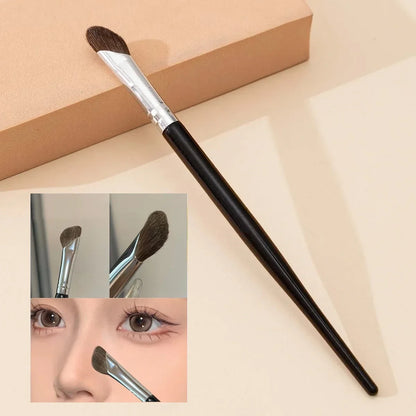 Upgraded Crescent Design Foundation Makeup Brush Ultra-thin Smooth Application Liquid Mask Spatula Makeup Brushes Beauty Tools