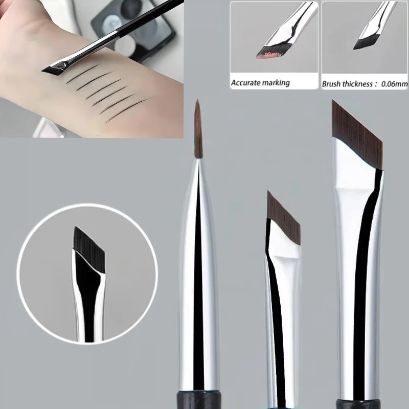 The Upgrade Blade Eyeliner Brush Ultra Thin Fine Angle Flat Eyebrow Brush Under The Eyes Place Precise Detail Brush