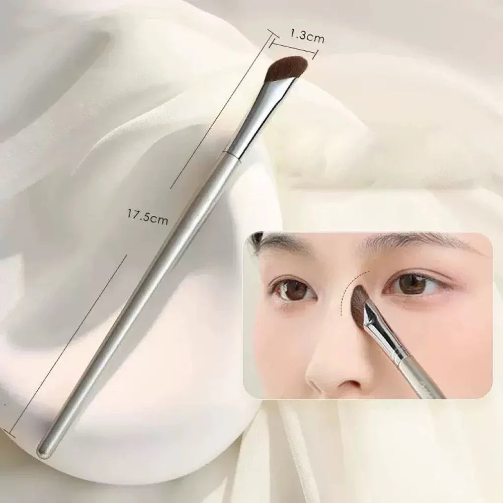 Upgraded Crescent Design Foundation Makeup Brush Ultra-thin Smooth Application Liquid Mask Spatula Makeup Brushes Beauty Tools